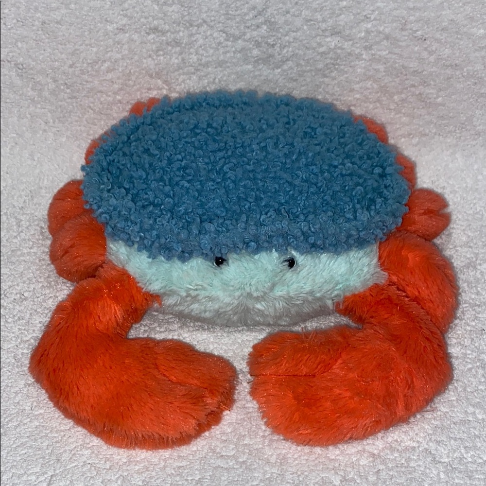 The Manhattan Toy Company Sheldon the Crab crustacean plush